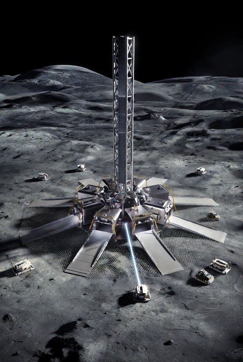 MAST-POD concept render — Chrystal Moon Base